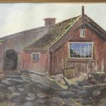 726 7094 Oljemålning